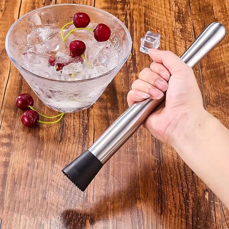 1pc Stainless Steel Cocktail Muddler